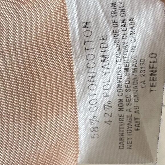 TEENFLO Canada Double Breasted Trench Coat Cream Tan 10 - Picture 11 of 11